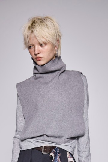 柔垂感無袖針織上衣