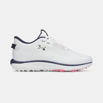 【UNDER ARMOUR】UA 女 Drive Fade 2 SL 高爾夫球鞋_6006137-100