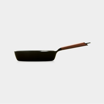VERMICULAR 琺瑯鑄鐵平底深鍋26cm (黑胡桃)