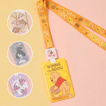 天藍小舖-迪士尼硬殼伸縮掛繩證件套-共4色-$190【A11115538】