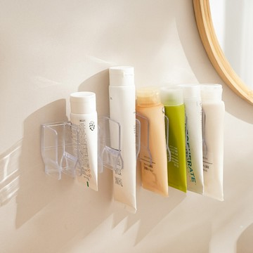 joeki洗面乳牙膏收納架 收納架 浴室收納架 衛浴收納架 壁掛式 收納架 wy0282