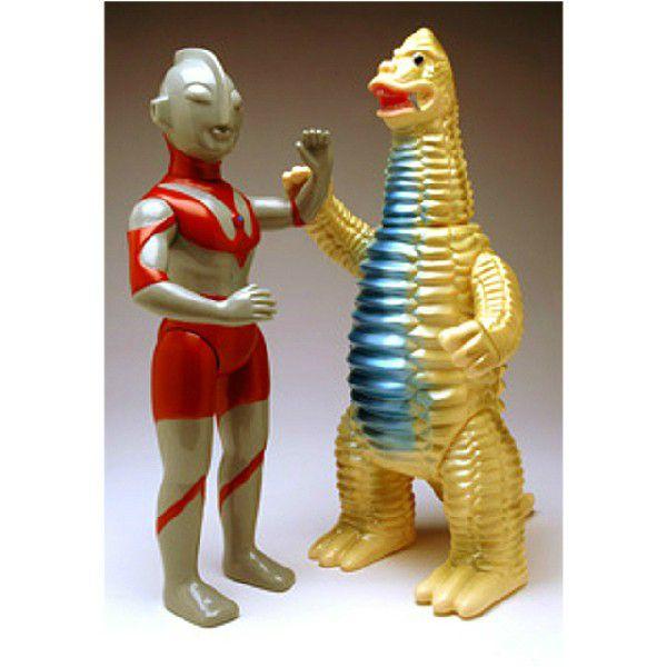 ジャイアントレッドキング450　マルサン　ソフビ　ブルマァク　ウルトラマン マルサン／レッドキング450 昭和2期イメージver. （はしもと玩具