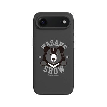 iPhone Air SolidX 黑 - 花生騷 WasangShow - 黑熊
