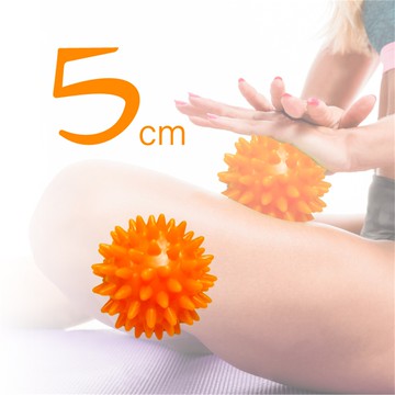 軟硬適中 刺蝟 按摩球 5CM