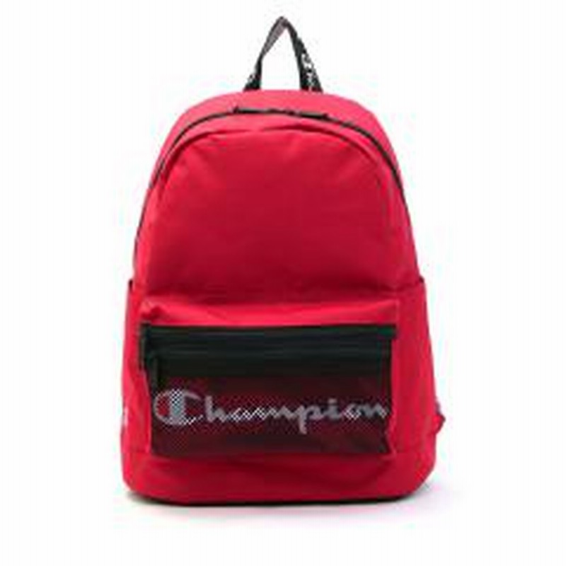 Champion チャンピオン チャンピオン リュック Champion バッグ リュックサック ユージン バックパック デイパック 通学 通学リュック 部活 スクールバッグ 中学生 高校生 男子 女子 レッド 10 通販 Lineポイント最大get Lineショッピング