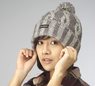 【【蘋果戶外】】Snow Travel 雪之旅 AR-60 羊毛帽 3M高級雙色反摺保暖羊毛球帽 毛線帽防風帽遮耳帽反折帽保暖帽 防寒帽 登山.滑雪