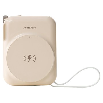 PhotoFast 銀箭資訊 AllDay充 多功能行動電源 Type-C  奶茶色  MUTICHARGETHIRD