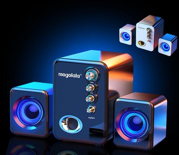 11w桌上型喇叭 電腦音響 重低音喇叭 喇叭 mp3音箱 電腦喇叭11w大功率