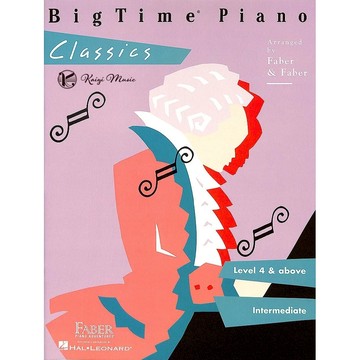 【凱翊︱HL】芬貝爾鋼琴教程 古典鋼琴曲集第4級 BigTime Faber Piano Classics Level4