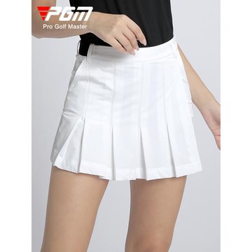 PGM 新品高爾夫裙褲女夏季運動裙子百褶裙彈力腰帶女裝網球裙服裝