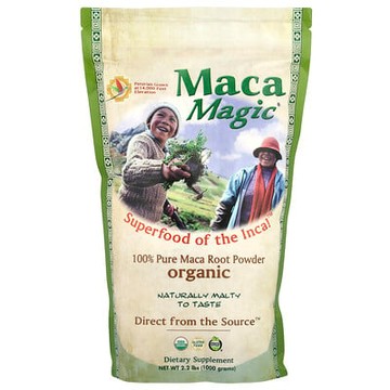 Maca Magic, 有機全全瑪卡根粉，2.2 磅（1,000 克）