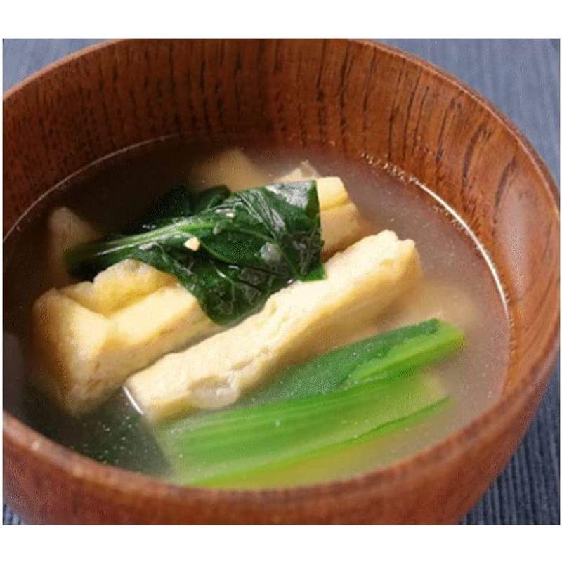 茅乃舎 東京限定 小松菜と油揚げの味噌汁