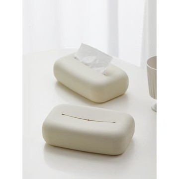 米立風物簡約硅膠紙巾盒高顏值客廳茶幾收納盒家用高檔輕奢抽紙盒