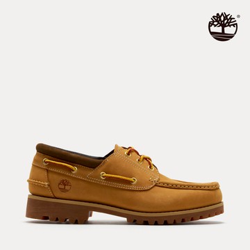 Timberland 男款小麥色休閒帆船鞋|A41Z7754