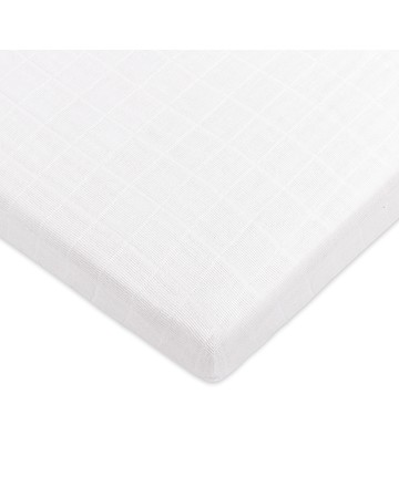 Babyletto All Stages Midi Crib Sheet in Gots Certified Organic Muslin Cotton