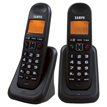 SAMPO 聲寶 DECT無線電話雙子機  CT-W2204DL
