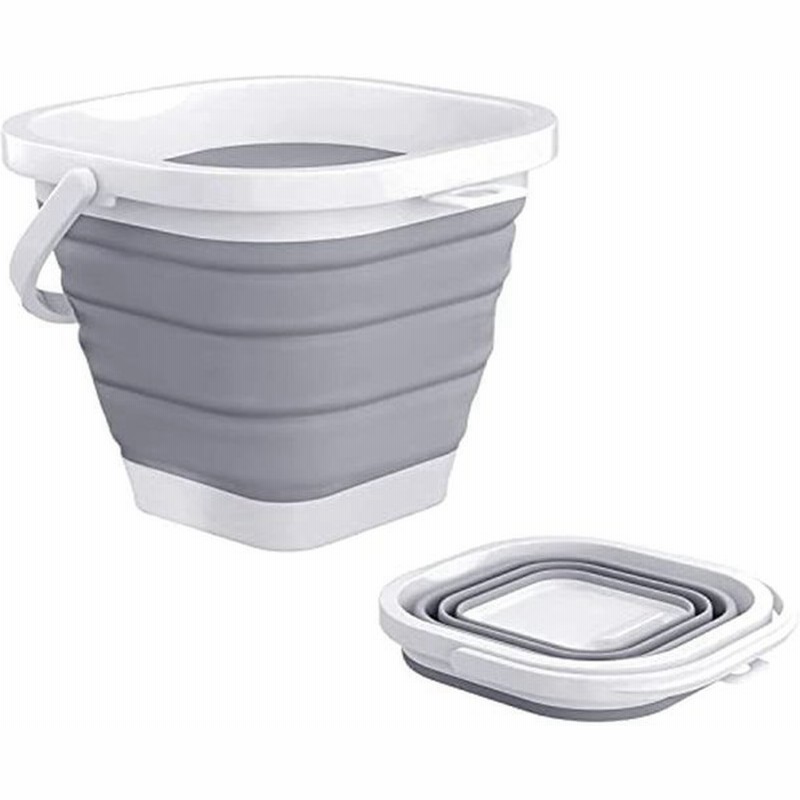 Rulayman 折りたたみバケツ 折り畳みバケツ ソフトバケツ シリコン 釣り バケツ 洗車 園芸 アウトドア 掃除 四角 四色 5l 通販 Lineポイント最大0 5 Get Lineショッピング