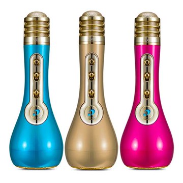 智能藍牙麥克風K2清華話筒喇叭一體擴音放音K歌手機伴音同方神器