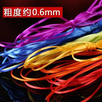 穿手鏈彈力線松緊線橡皮筋線佛珠手串線DIY接發水晶線串珠線繩