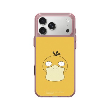 iPhone 17 Pro Max Clear (相機按鈕) 晶醺玫 - 寶可夢 Pokemon - 大臉系列-可達鴨