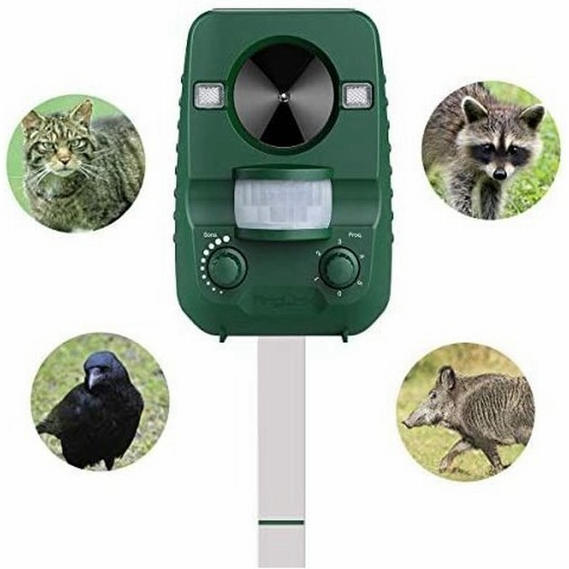 Anglink 猫よけ 超音波 動物撃退器 ソーラーとusb充電 ねこよけグッズ 猫対策 猫駆除 Ip44防水 強い閃光 簡単に使える 被害から解放 通販 Lineポイント最大0 5 Get Lineショッピング