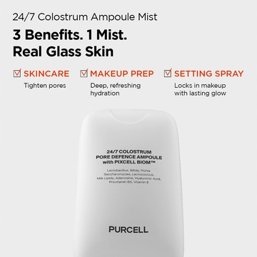 PURCELL 24/7 Colostrum Pore Defence Ampoule with Pixcell Biom 55mL