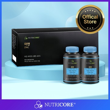 NUTRICORE Zinc 60 Tablets*5 Bottles (10-month supply)