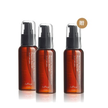 LoFreys洛妃思 摩洛哥乳香保濕護髮油 100ml - 買二送一，共3入