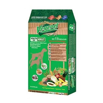 VegePet維吉 VP專業級狗食 HVP．蔬果．海洋/碳烤BBQ(成犬用) 2KG(4.4LB) 2包入