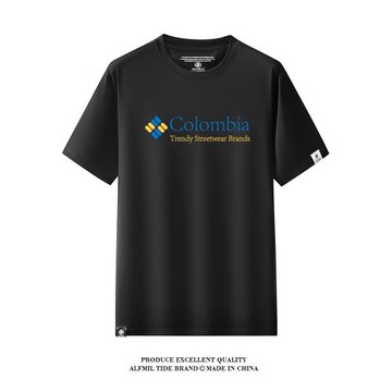 ALFMI純棉短袖T恤男夏季新款圓領半袖寬松男裝上衣服潮牌休閑體恤