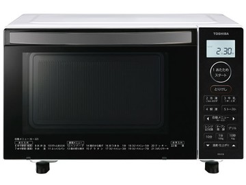 日本代購 TOSHIBA 東芝 ER-X18 微波烤箱 18L 微波爐 烤箱 烘烤爐 白色 撥水撥油塗層