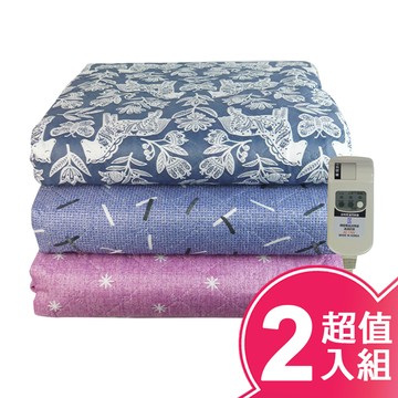 韓國太陽牌7段式定時恆溫電熱毯 （超值二入組） KK-110單＋雙人_廠商直送