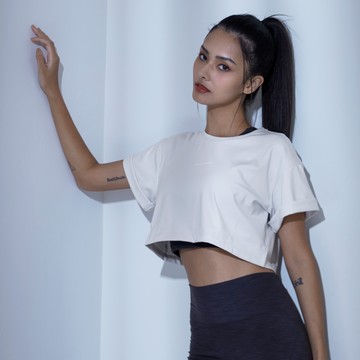 XY-Stretch Oversized 短版短袖