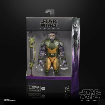 全新現貨 孩之寶 星際大戰反抗軍起義 黑標6吋 ZEB ORRELIOS 力霸【APP滿額下單4%點數(單一帳號最高1000點)】7/31止