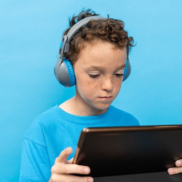 JLab JBuddies Studio 2 耳罩式無線兒童耳機 藍色