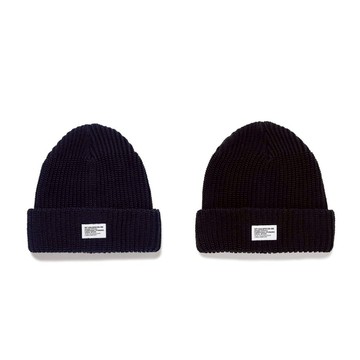 Wtaps Beanie 02 / Beanie /CTPL. Coolmax Black 毛帽 黑色/深藍 251MADT-HT02