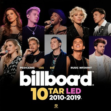 公告牌單曲10年榜單 2010-2019 | Billboard歐美流行精選車載CD碟