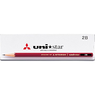 三菱鉛筆 鉛筆 Uni Star K USK 2B