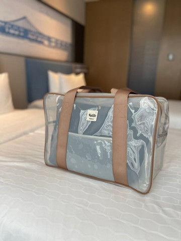 BAGTORY百寶 細Hello Sandy沙灘袋 旅行袋 戰利品袋 | BH30 (26L)