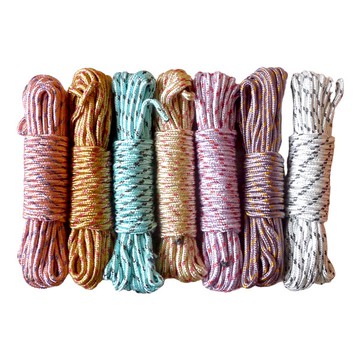 4262 彩色防滑曬衣繩 童軍繩 登山繩