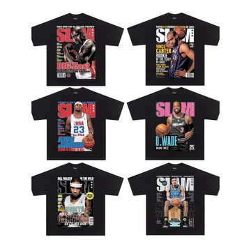 球星短袖美式T恤籃球純棉重磅OK組合 科比 詹姆斯 塔圖姆 莫蘭特
