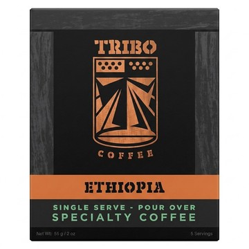 TRIBO COFFEE 濾掛式咖啡 衣索比亞 西達摩 淺焙  11g  5包  1盒