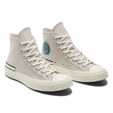 CONVERSE CHUCK 70 HI PALE PUTTY/MIDNIGHT TURQ 男女 休閒鞋 A04286C