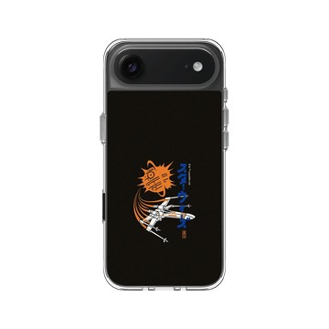 iPhone Air Clear Case（相機按鈕） 透明 - 迪士尼-星際大戰 Star Wars - 戰機-日文字系列