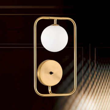 G9 白玉玻璃壁燈 B102-13-65022