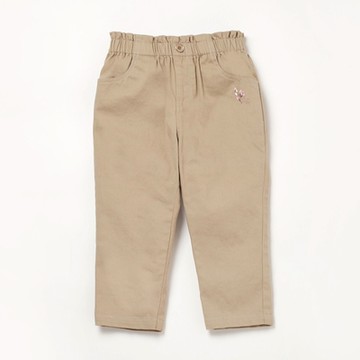 PIPPY花邊口袋長褲 卡其