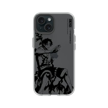 iPhone 15 Clear 透明 - 航海王 One Piece - 復刻系列-艾斯