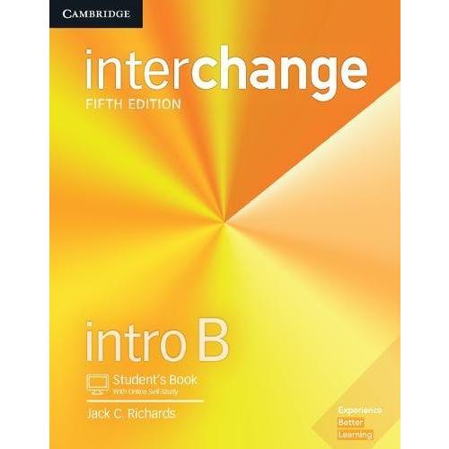 Interchange 5th Edition Intro Student s Book B with Online Self-Study