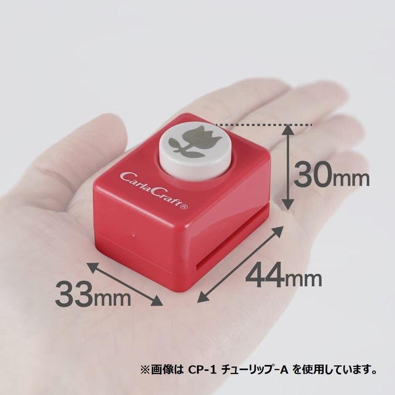 カール事務器 クラフトパンチ スモールサイズ ユキ-C CP-1N