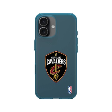 iPhone 17 Clear (相機按鈕) 夜幕藍 - NBA - Logo-克里夫蘭騎士 Cleveland Cavaliers